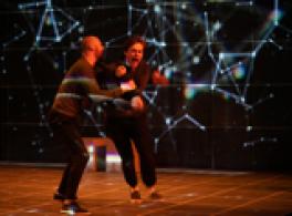 image from the OSU Theatre production of the Curious Incident of the Boy in the Night-Time
