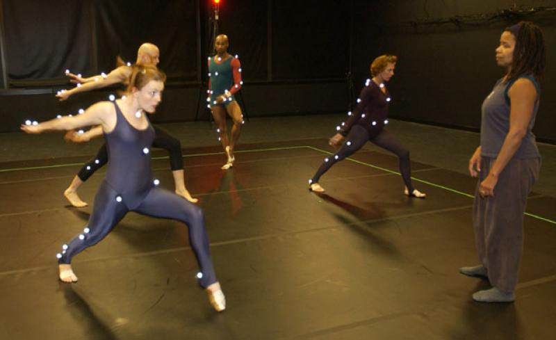 Motion Capture suits and Dancers
