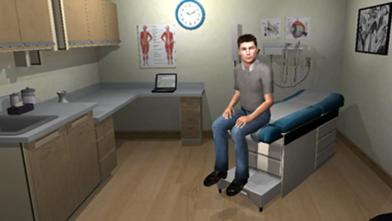 Patient sitting