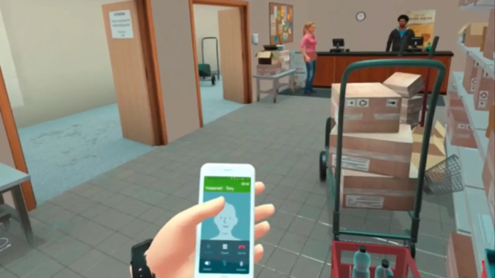 still from virtual reality experience