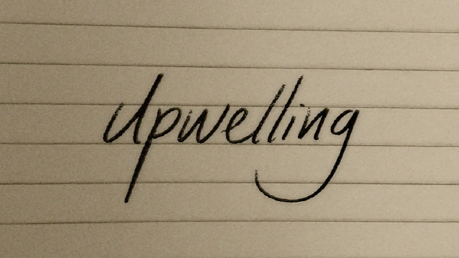 title of new short film, Upwellling