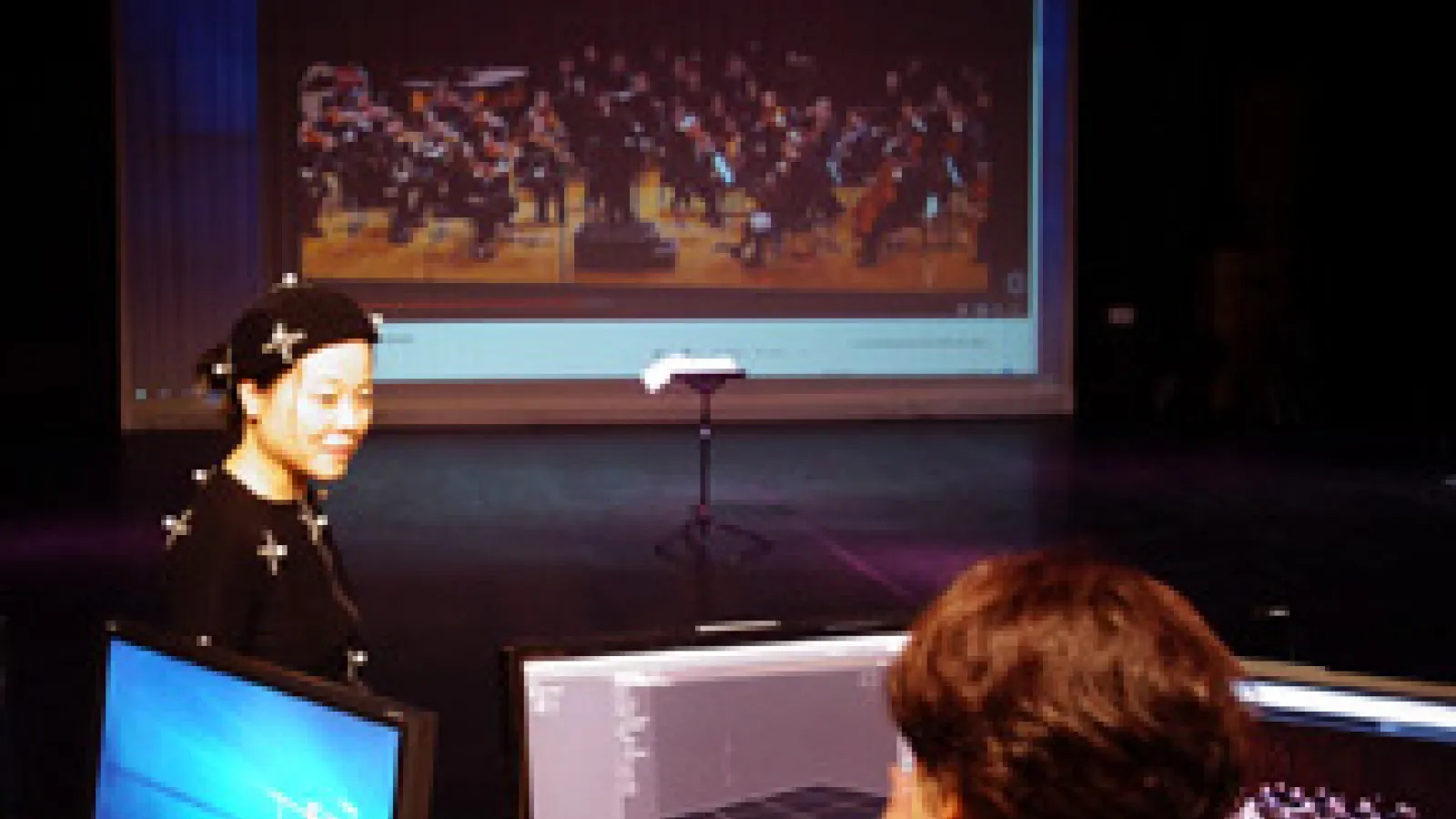 Dr Ching-Chun Lai picture in motion capture studio