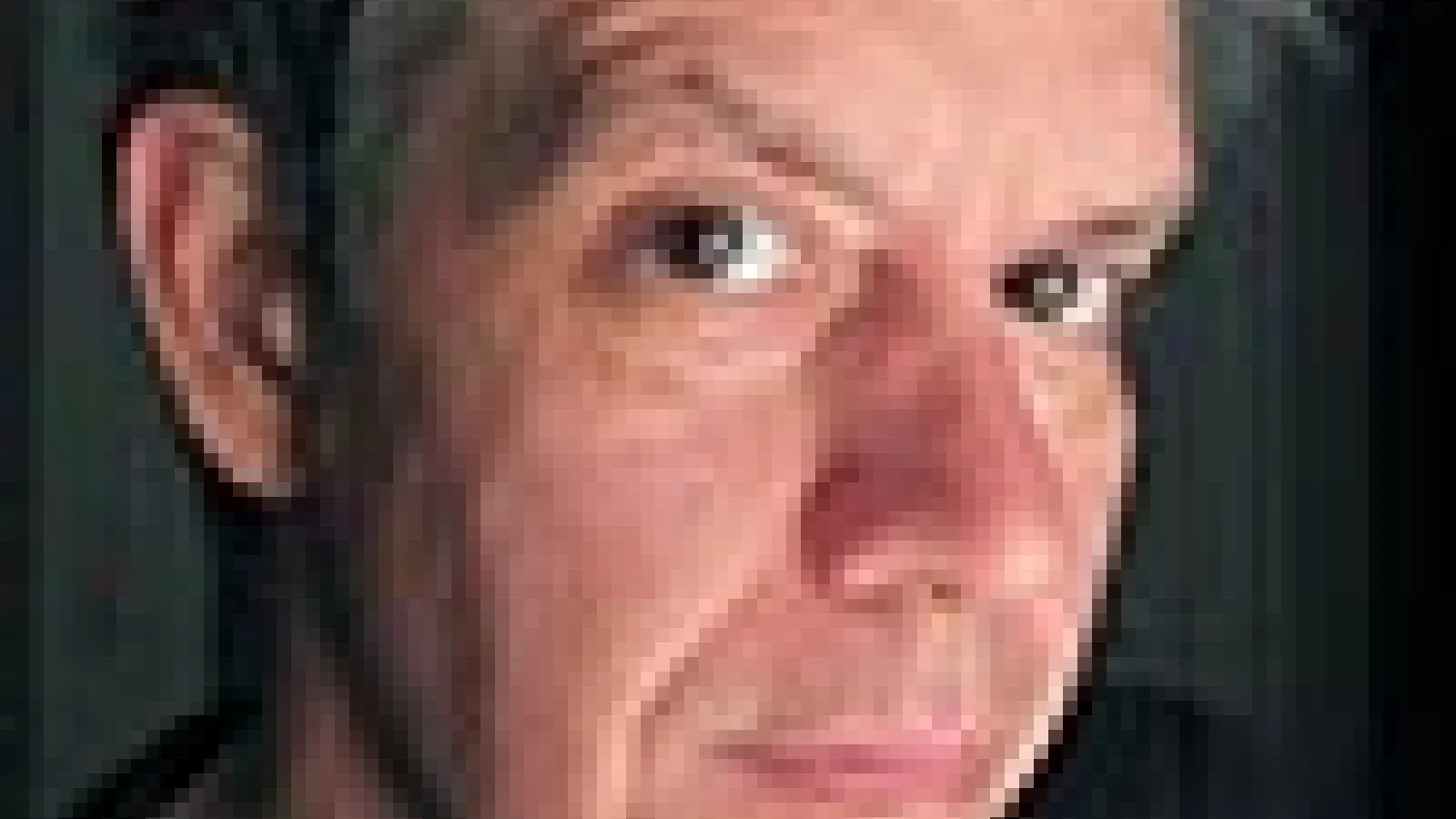 Man staring at camera