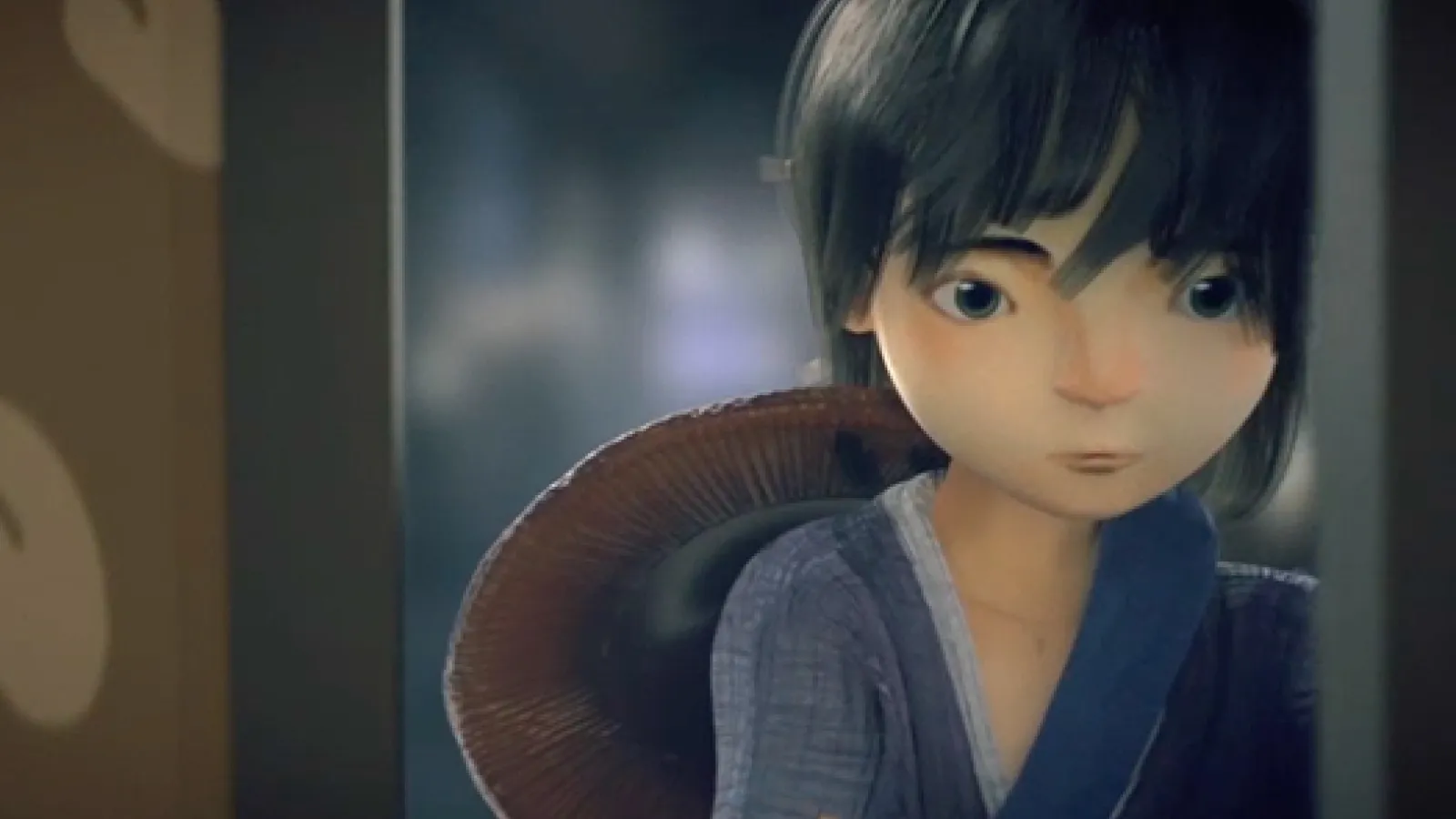 An animated Japanese folk story