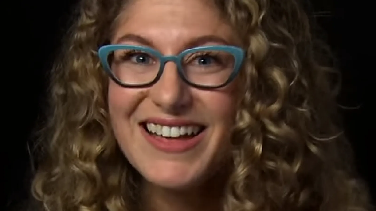 woman smiling at camera