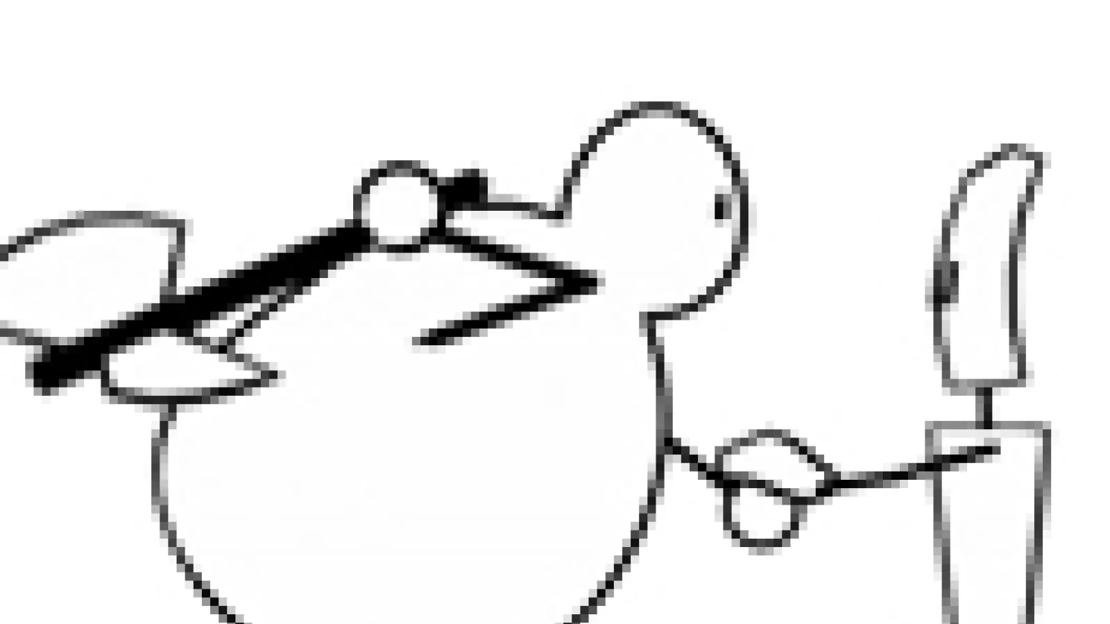 Animated Figures fighting