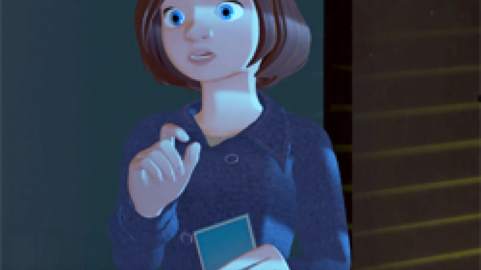 Still image from the 3D animation "Sonder"