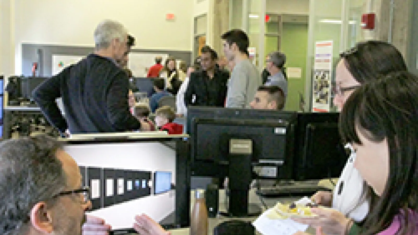 picture taken during ACCAD's 2017 Open house