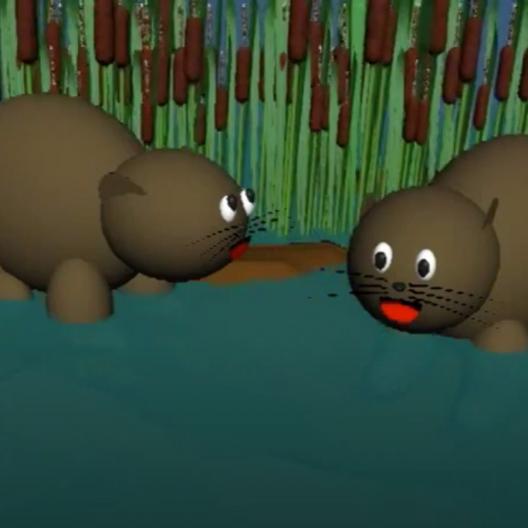 Screen shot of a group animation