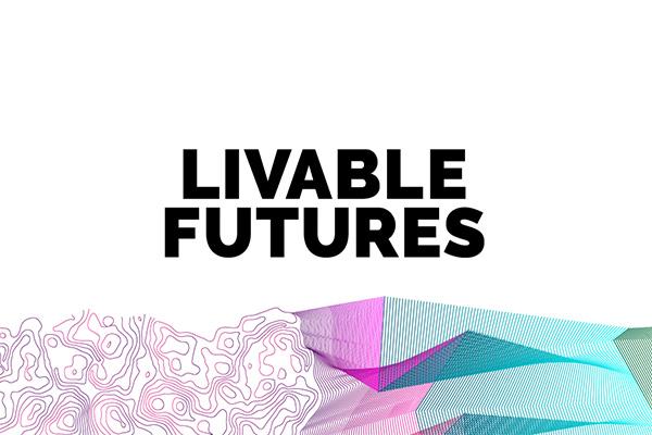 Livable Futures logo and colorful graphic