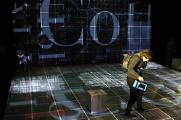 stage image from Curious Incident of the Boy in the Night-Time