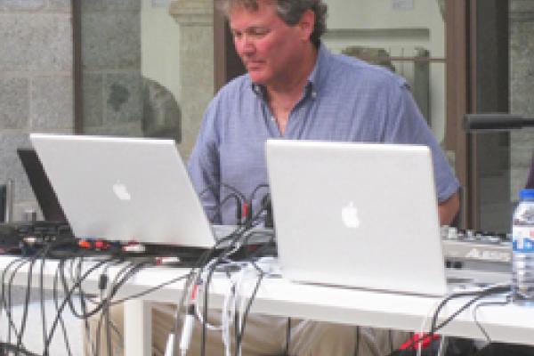Professor Brad Garton guest artist and professor, Brad Garton visits 3/20/18