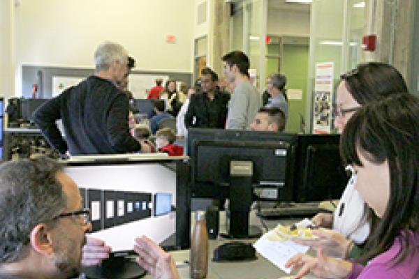 ACCAD Open House picture picture taken during ACCAD's 2017 Open house