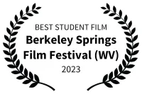 Berkeley Springs Film Festival (WV) 2023 Best Student Film Logo